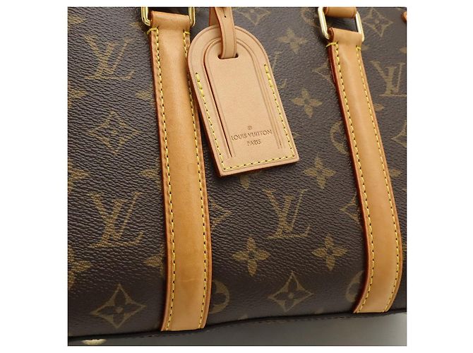 Borsa 2way Louis Vuitton Soufflot BB Monogram Marrone Bronzo - vista 8