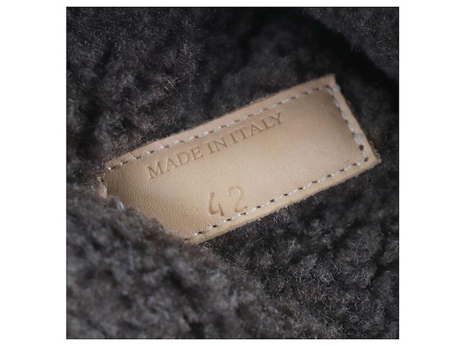 Maison Martin Margiela Maison Margiela 22 Lederstiefel Braun Dunkelbraun - Ansicht 7