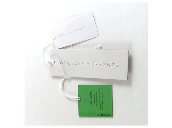 Stella Mc Cartney Stella McCartney Record Kapuzenpullover aus Baumwolle Weiß - Ansicht 9