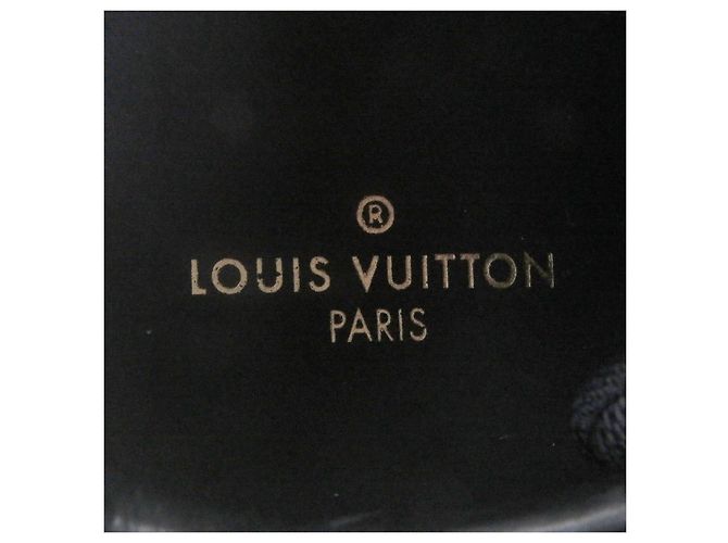 Sneakers Louis Vuitton Harlem Richelieu Damier Marrone Nero - vista 8