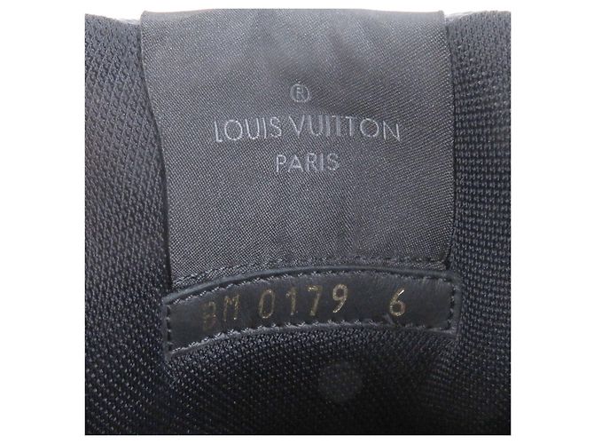 Sneakers Louis Vuitton Harlem Richelieu Damier Marrone Nero - vista 9