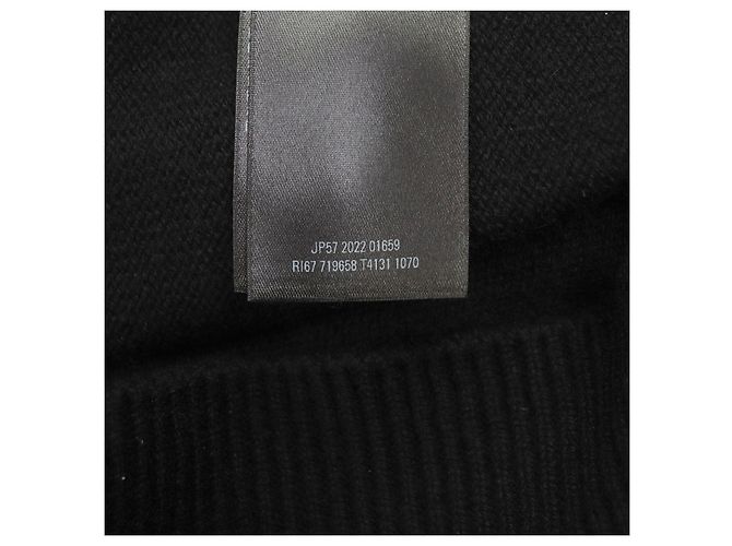 Everyday Balenciaga Kaschmirpullover Schwarz - Ansicht 7