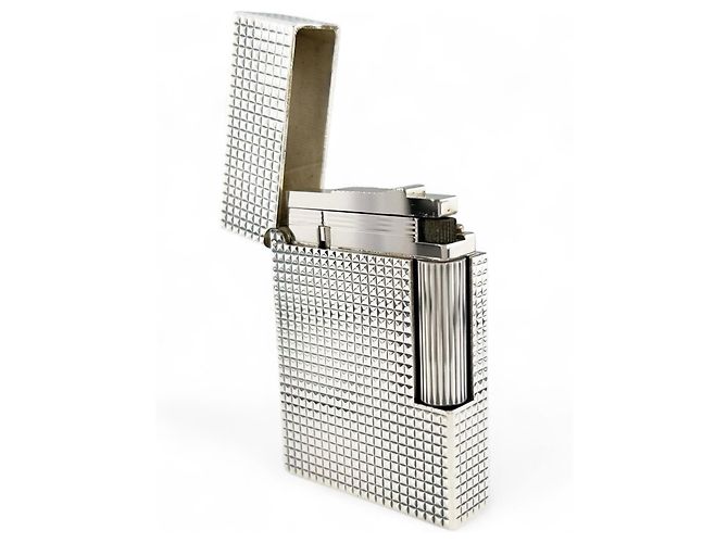 Autre Marque Dupont Diamond Head Lighter Silvery - view 5