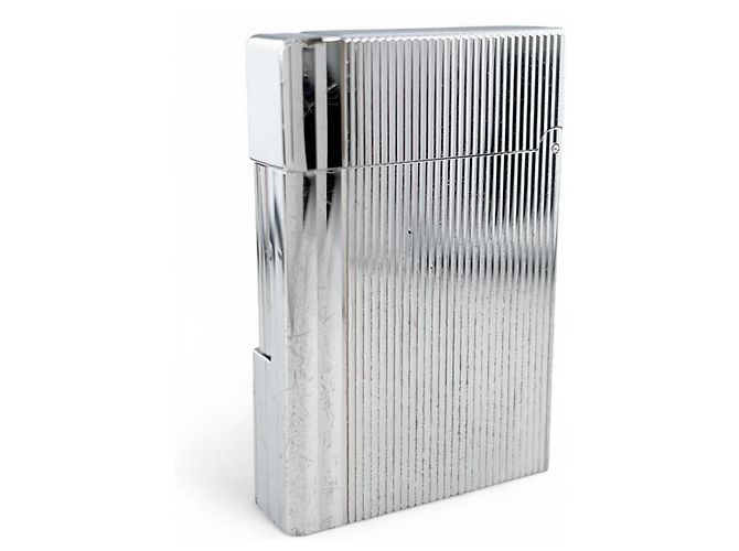 Autre Marque Dupont Gatsby Stripe Pattern Lighter Silvery - view 3