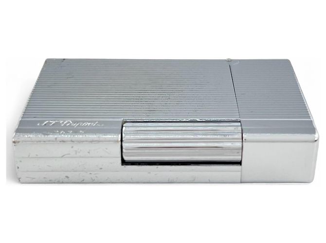 Autre Marque Dupont Gatsby Stripe Pattern Lighter Silvery - view 4