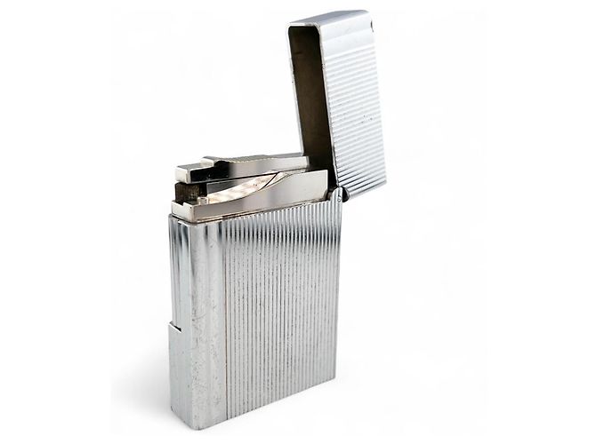 Autre Marque Dupont Gatsby Stripe Pattern Lighter Silvery - view 6