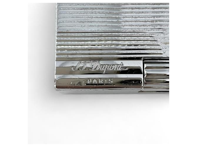 Autre Marque Dupont Gatsby Stripe Pattern Lighter Silvery - view 7