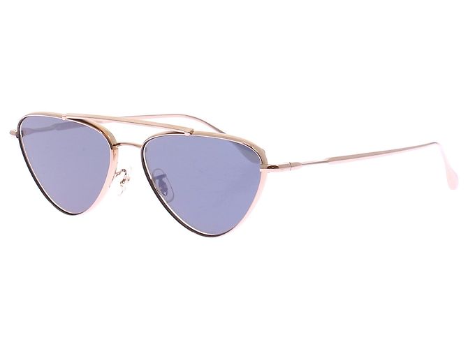 Oliver Peoples Solaire nera stelo dorato D'oro - vista 3
