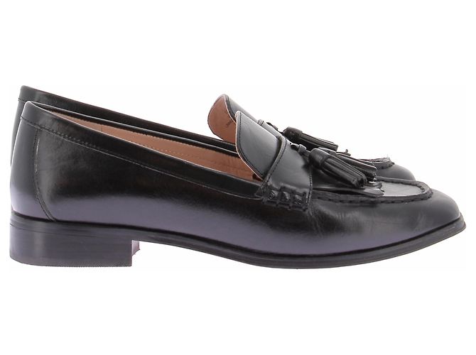 Mocassini J.Crew in pelle nera Nero - vista 5