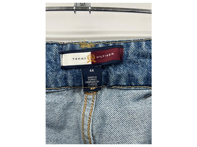Jeans Tommy Hilfiger in cotone blu - vista 3