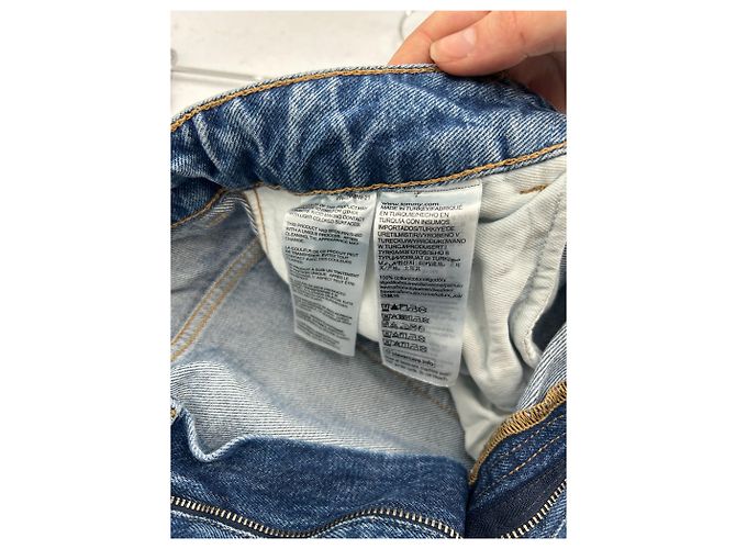 Jeans Tommy Hilfiger in cotone blu - vista 4