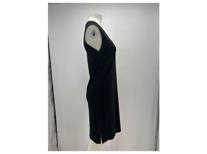Vestido Lacoste de algodón negro talla 36 - vista 3