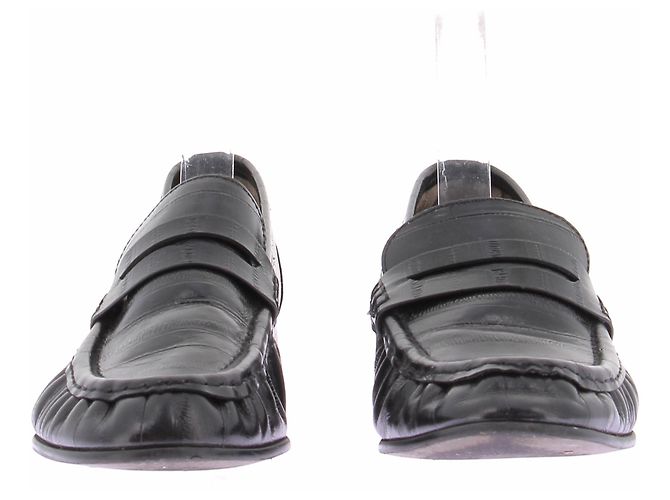 Autre Marque Schwarze Leder Loafer Größe 39 - Ansicht 2
