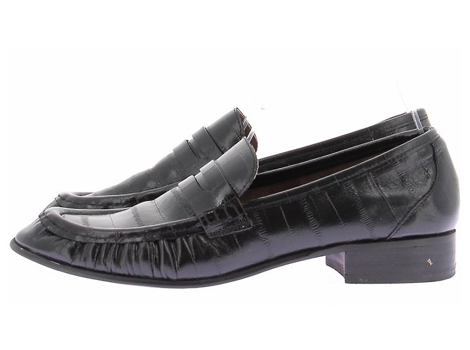 Autre Marque Schwarze Leder Loafer Größe 39 - Ansicht 7