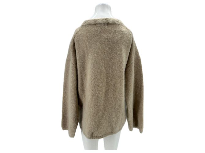 Isabel Marant Pour H&M Suéter de mohair bege - vista 2