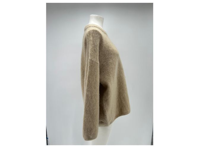 Isabel Marant Pour H&M Suéter de mohair bege - vista 4
