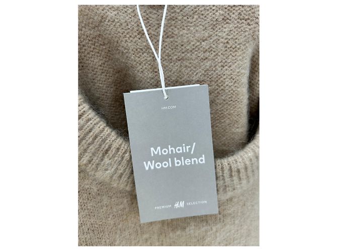 Isabel Marant Pour H&M Suéter de mohair bege - vista 6