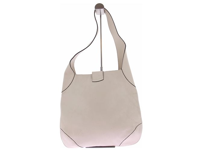 Céline Lederhandtasche Beige Creme - Ansicht 2