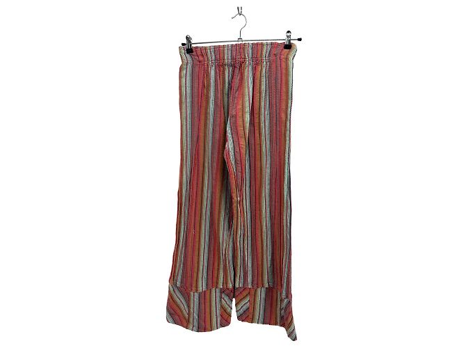 Free People Pantalone a righe multicolore - vista 2