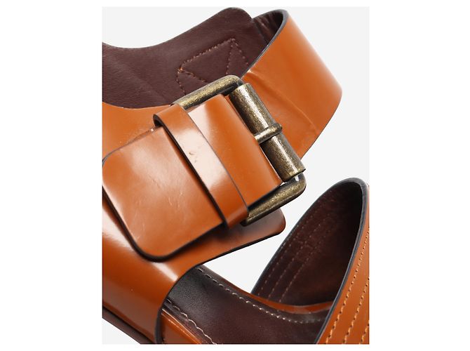 See by Chloé Tan platform sandals - size EU 38 - vista 4