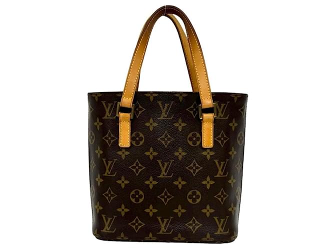 Borsa Louis Vuitton Vavin PM Monogram Leather Marrone - vista 3