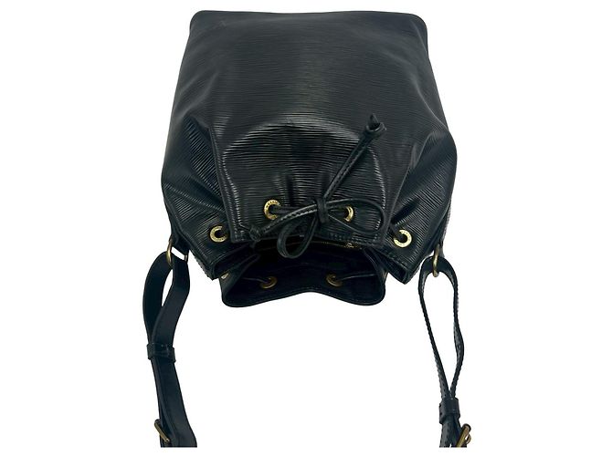 Noe Louis Vuitton Petit Noé Epi Leder Tote Bag Schwarz - Ansicht 4