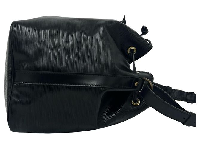 Noe Louis Vuitton Petit Noé Epi Leder Tote Bag Schwarz - Ansicht 6