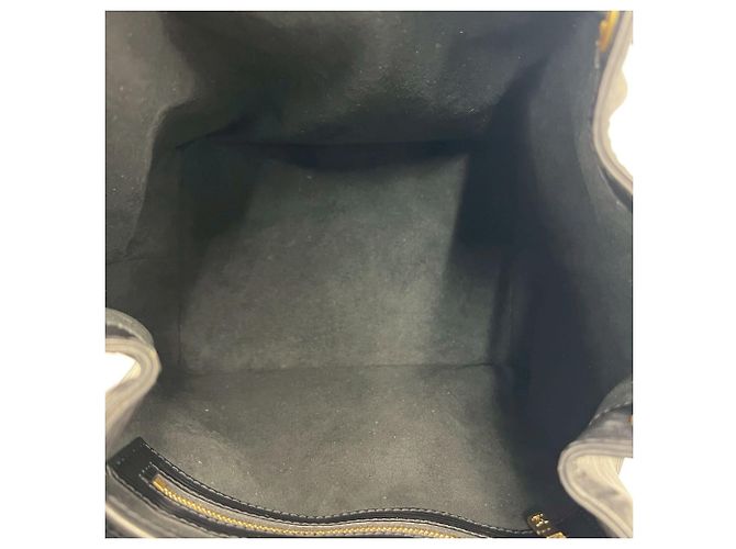 Noe Louis Vuitton Petit Noé Epi Leder Tote Bag Schwarz - Ansicht 9