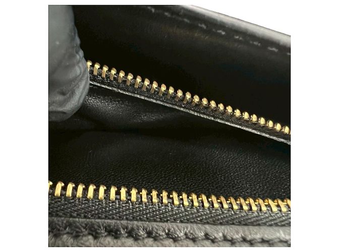 Céline CELINE Mini borsa a tracolla in pelle Classic Box Nero - vista 10