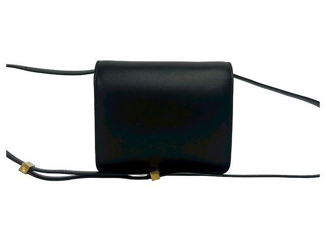 Céline CELINE Mini borsa a tracolla in pelle Classic Box Nero - vista 3