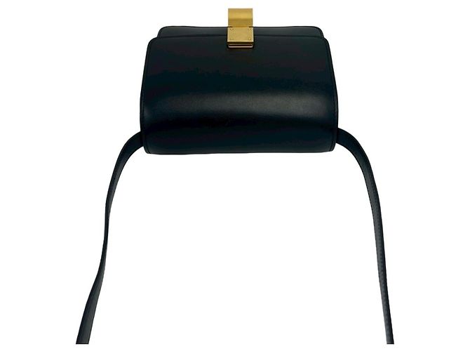 Céline CELINE Mini borsa a tracolla in pelle Classic Box Nero - vista 4