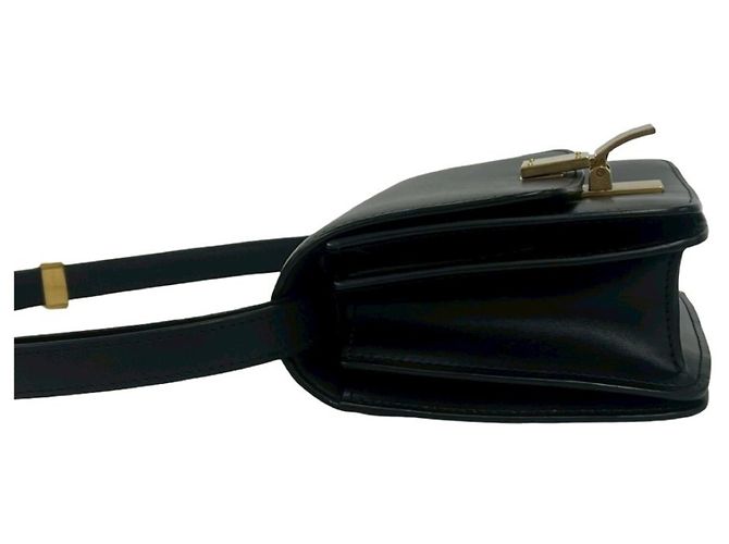 Céline CELINE Mini borsa a tracolla in pelle Classic Box Nero - vista 5