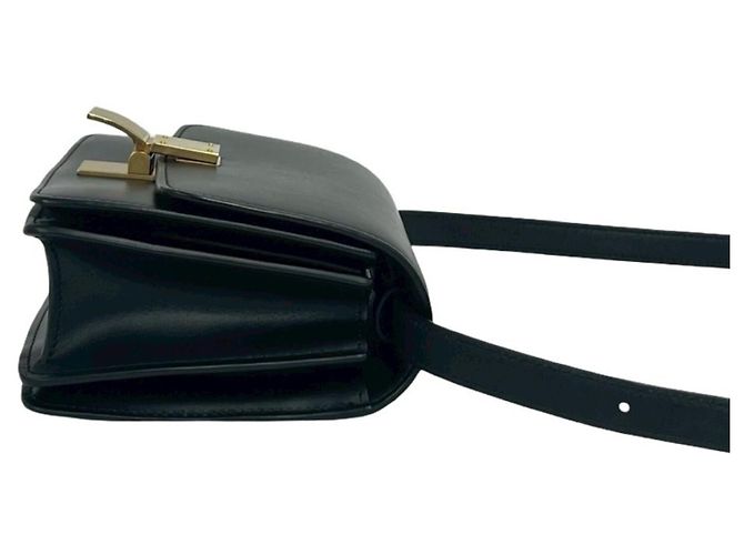 Céline CELINE Mini borsa a tracolla in pelle Classic Box Nero - vista 6
