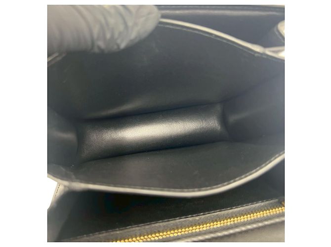 Céline CELINE Mini borsa a tracolla in pelle Classic Box Nero - vista 9