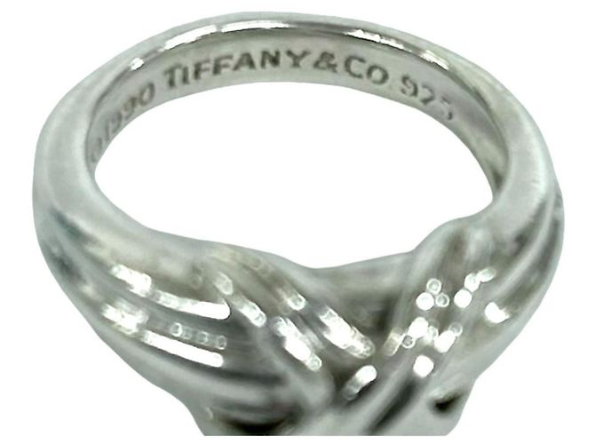 Tiffany & Co Tiffany Vintage Signature Ring Silber - Ansicht 4