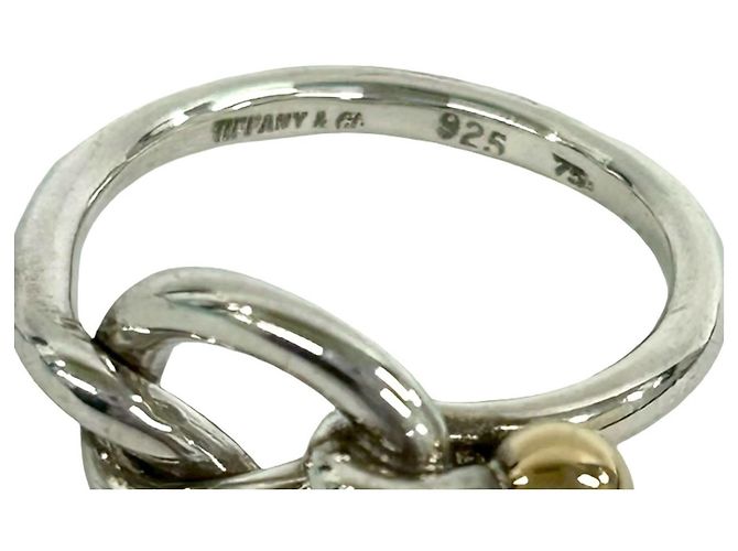 Tiffany & Co Tiffany Love Knot Ring Silber Golden - Ansicht 3