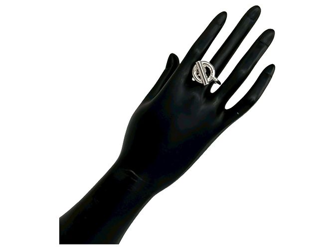 Ring Hermès Anillo Croisette HERMES Plata - vista 2