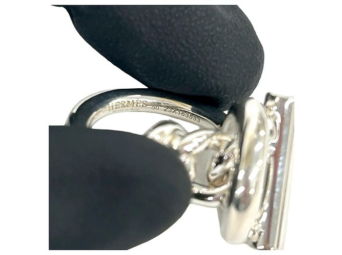 Ring Hermès Anillo Croisette HERMES Plata - vista 3