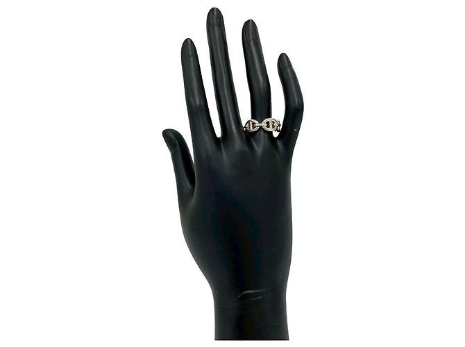 Hermès HERMES Ring Chaine d'Ancre Enchainée Silber - Ansicht 2