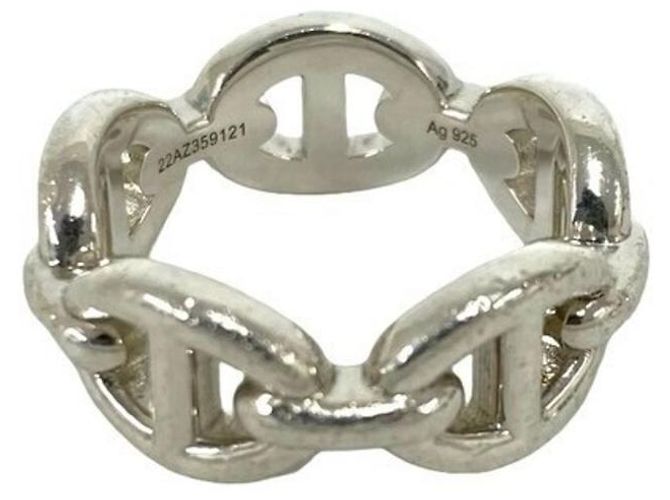 Hermès HERMES Ring Chaine d'Ancre Enchainée Silber - Ansicht 4