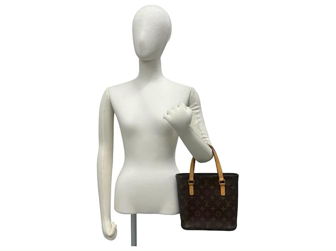 Borsa Louis Vuitton Vavin PM Monogram Leather Marrone - vista 2