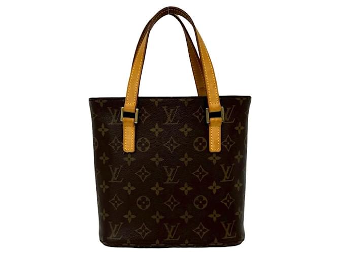 Borsa Louis Vuitton Vavin PM Monogram Leather Marrone - vista 3