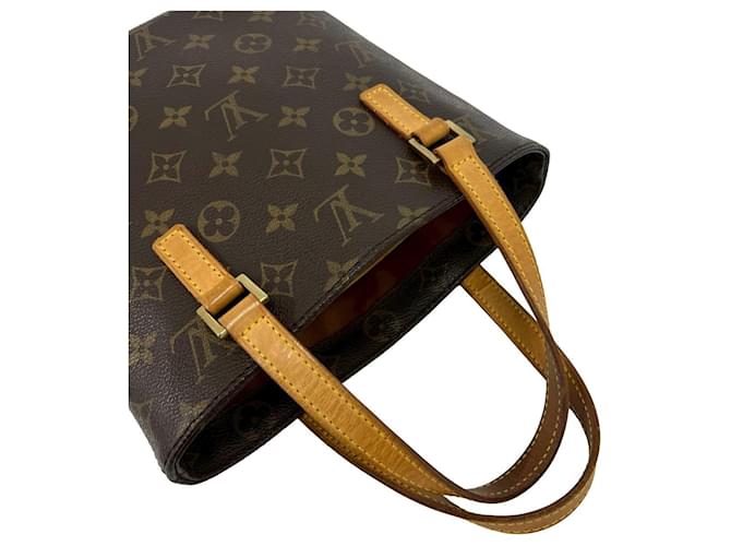 Borsa Louis Vuitton Vavin PM Monogram Leather Marrone - vista 4