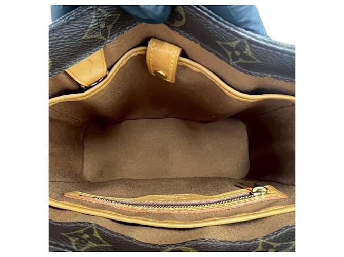 Borsa Louis Vuitton Vavin PM Monogram Leather Marrone - vista 9