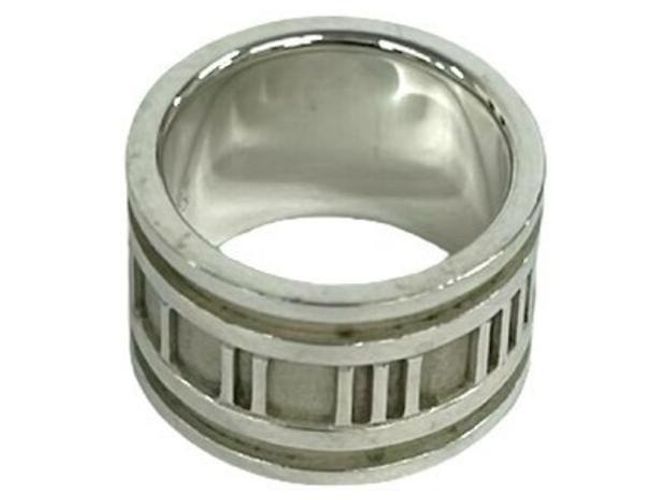 Anello Tiffany & Co. Vintage Atlas Wide Band Argento - vista 4