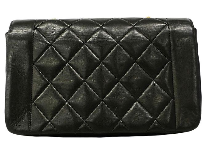 Borsa a Spalla con Catena Chanel Diana Nero - vista 13
