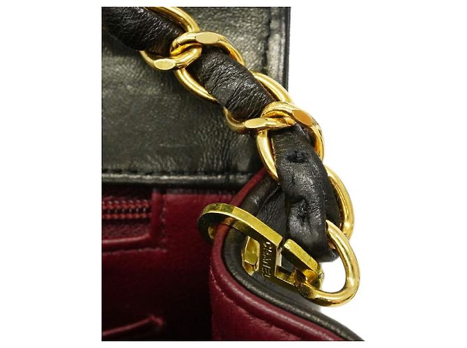 Borsa a Spalla con Catena Chanel Diana Nero - vista 7