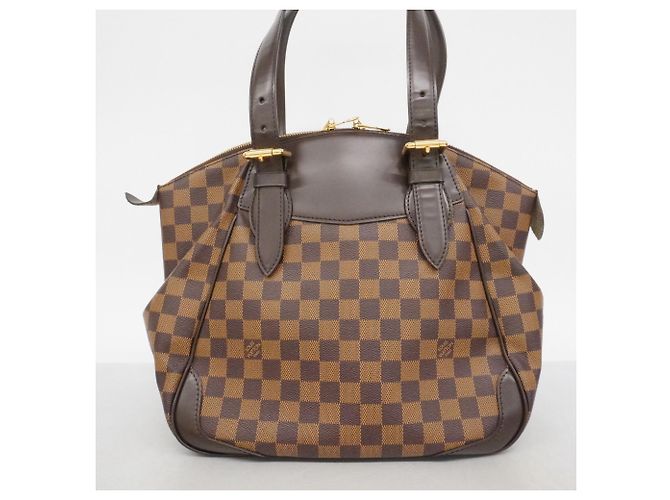 Borsa Louis Vuitton Damier Verona MM N41118 Ebene Damier ebene - vista 13
