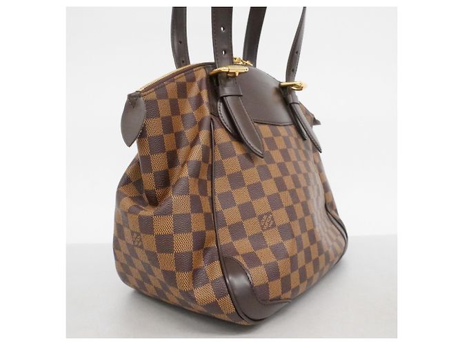 Borsa Louis Vuitton Damier Verona MM N41118 Ebene Damier ebene - vista 2