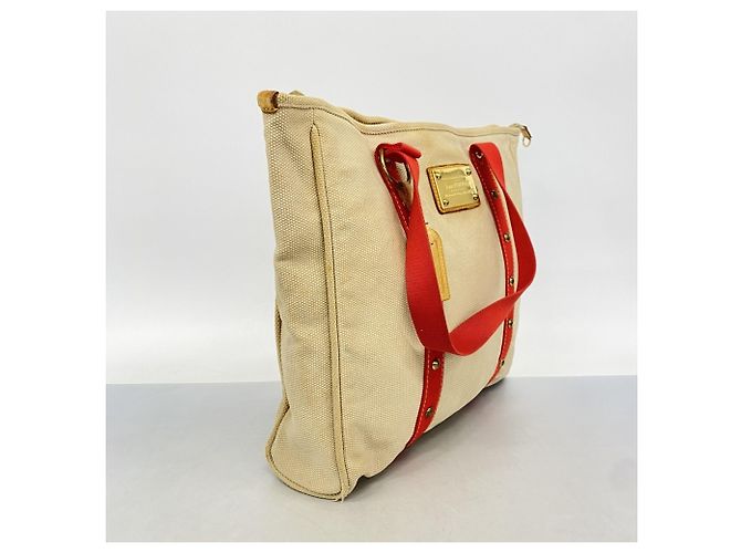 Borsa Tote Louis Vuitton Antigua Line Cabas GM Beige - vista 2